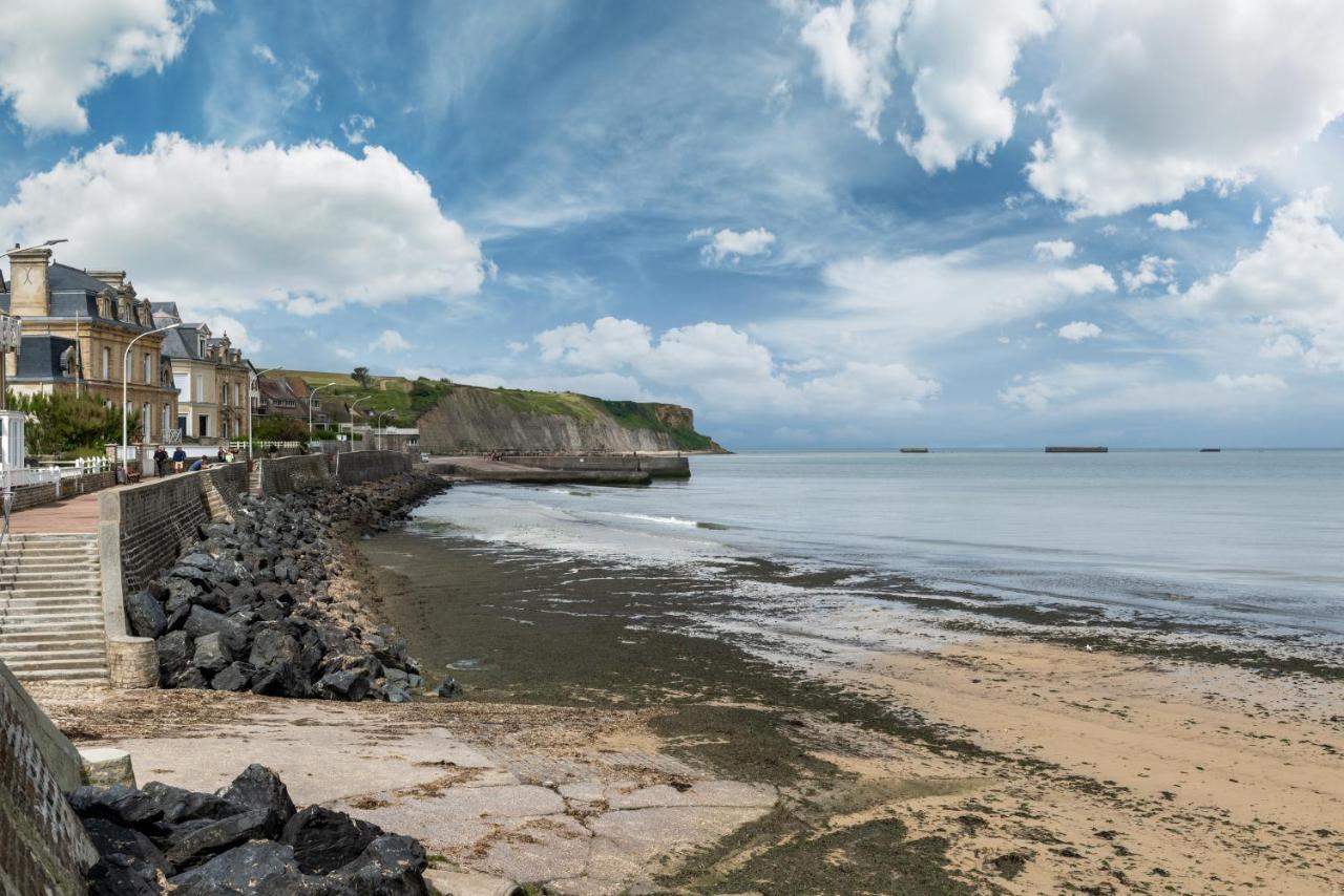 Appartement A 300M De La Plage - Exterieur Commun Asnelles Kültér fotó